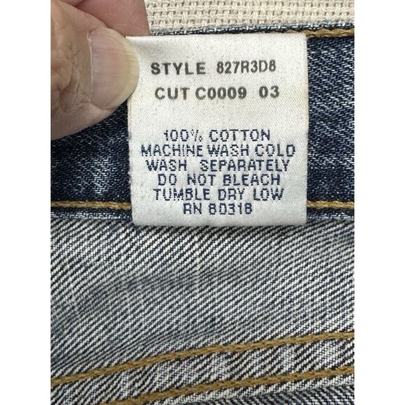 Lucky Brand Jeans Womens 12/31 Plain Jane Flare C Denim Dungarees American Made - Picture 9 of 16